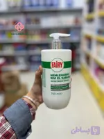 مایع دستشویی فیری Fairy با رایحه صابون سفید حجم750میل | مرطوب‌کننده و نرم‌کننده پوست