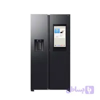 یخچال فریزر ساید بای ساید سامسونگ RS90F66B1FAE ظرفیت ۲۲ فوت با یخساز اتوماتیک