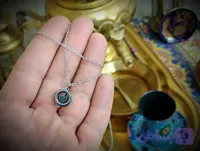 پلاک حدید همراه با زنجیر استیل