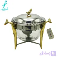 سوفله سوپ خوری استیل سلینا مدل فلیم طلایی 95410