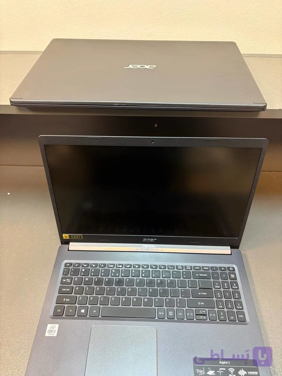 لپ تاپ ACER مدل Aspire 5 سایز 15.6 اینچ پردازنده core i۵ نسل ده هارد ssd nvme