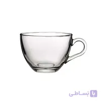 فنجان چای خوری شیشه‌ای 6 عدد BASIC پاشاباغچه