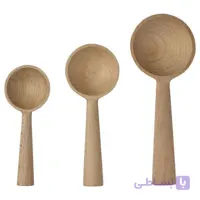 ست ۳ عددی قاشق چوبی مدل FLODNEJONOGA ایکیا