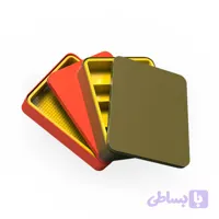 هاردباکس تک رنگ 23×18