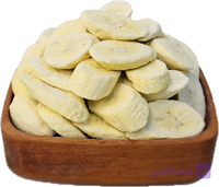 موز خشک پفکی فریزدرایر