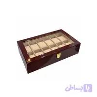 جعبه ساعت 12 خانه چوبی وارداتی