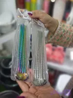 نی شربت قاشق دار هفت رنگ
