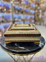 جا قرآنی خاتم کاری استخوانی کوچک
