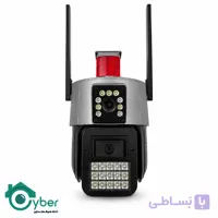 دوربین سیمکارتی دو لنز چرخشی HACVIO مدل HAC-SPD-S2498V