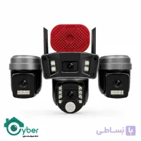 دوربین سیمکارتی چهار لنز چرخشی HACVIO مدل HAC-SPD-S4440O