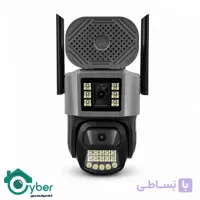 دوربین سیمکارتی دو لنز چرخشی HACVIO مدل HAC-SPD-S2877O