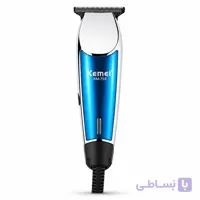 ماشین اصلاح و خط زن حرفه‌ای کیمی مدل KM-703 | موتور ۱۰ وات و تیغه استیل ضد زنگ