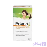 کپسول priorin مناسب ریزش مو ارثی (60 عددی)