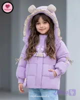 کاپشن دخترانه گربه بامزه جنس سلیکونی ضد آب