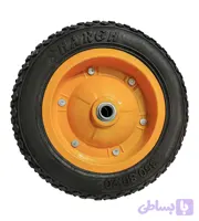 چرخ صنعتی توپر PVC شرق | قیمت و مشخصات چرخ پی‌وی‌سی | جت‌لیفت