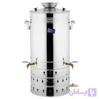 سماور گازی ترموکوبل مهسان استیل کار 100لیتری