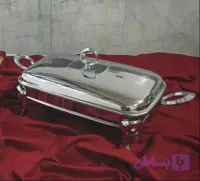 سوفله خوری مستطیل دونیم لیتر سیلور جهت خرید با این شماره همانگ کنید 09120704912