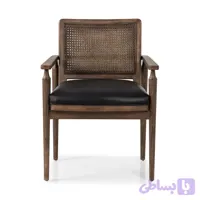 صندلی چوبی راش گرجستانی مدل بزرگان | مناسب میز ناهارخوری و دفتر کار | PetLiliShop