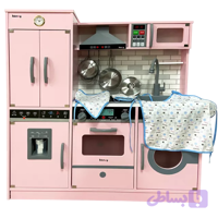کابینت اسباب بازی چوبی کودک مدل 4004 cabinet modern wooden