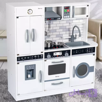 آشپزخانه اسباب بازی چوبی کودک مدل 4003 cabinet modern wooden