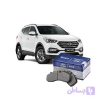 لنت ترمز جلوی سانتافه ix45