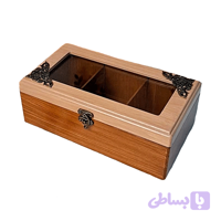 جعبه پذیرایی چوبی مدل اصالت کد1324