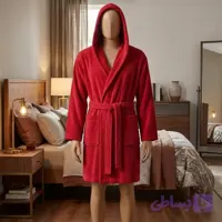 حوله تن پوش اسپرت بالای زانو جنس نانو (میکروفایبر) - رنگ قرمز