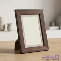 قاب عکس کبریتی3سانتی کد313(رنگ قهوه ای)
