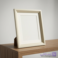 قاب عکس 3سانتی شیبدار کد208(رنگ سفید)