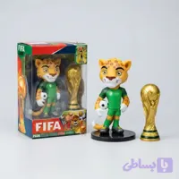 فیگور نماد جگوار مکزیک و جام جهانی 2026 ارتفاع 16 سانتی متر