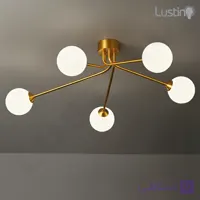 لوستر حبابی 5 شعله مدل کیانا