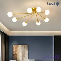 لوستر حبابی 8 شعله مدل کیانا