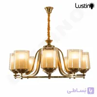 لوستر لهستانی مدل ماهان – قابل انتخاب از 4 تا 9 شعله