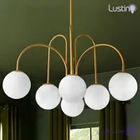 لوستر حبابی 6 شعله مدل آروشا