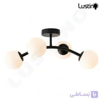 لوستر حبابی 4 شعله مدل ماهرخ