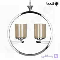 لوستر لهستانی 2 شعله مدل نگار