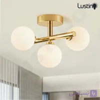 لوستر حبابی 3 شعله مدل اقیانوس