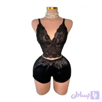 لباس خواب فانتزی سیاه ویكتوریا سكرت VICTORIA SECRET