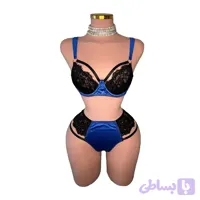 ست سوتین و شورت هارنس دار كاربنی شین SHEIN