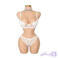 ست سوتین و شورت سفید یو ل تی Ult (کد YCMBX)