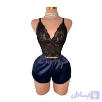 لباس خواب فانتزی سرمه ای ویكتوریا سكرت VICTORIA SECRET