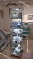 ویترین شیشه ای ثابت