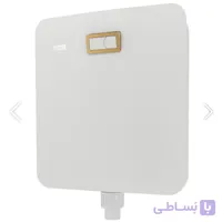 فلاش تانک سفید طلایی طرح بامبو