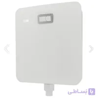 فلاش تانک سفید کروم طرح بامبو