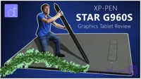 قلم نوری اکس پی.پن مدل XP Pen Star G960s ویژه مدارس