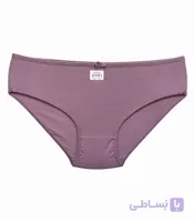 شورت زنانه اسلیپ نخی میسپل ساده بنفش کد ۴۳۶