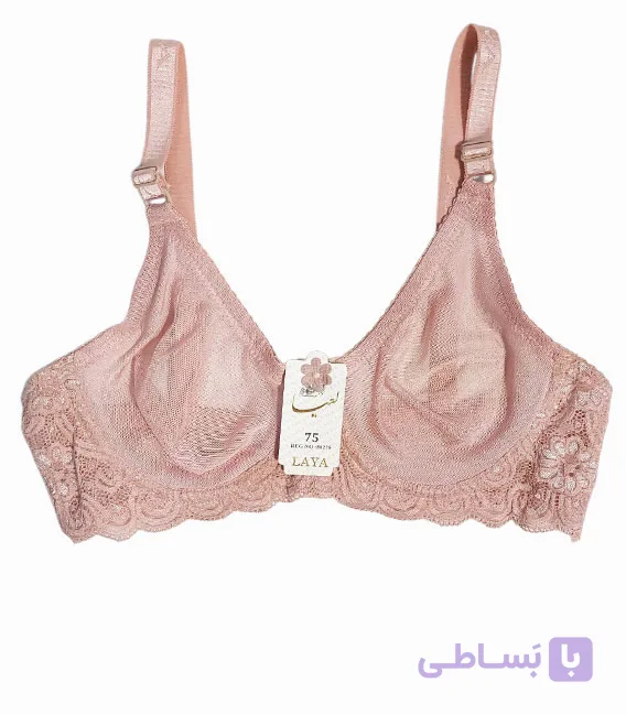 سوتین پرسی فنردار تور و دانتل لعیا کد 304