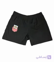 شورتک زنانه نخی کد 102 مشکی