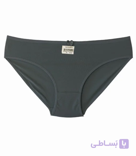 شورت زنانه اسلیپ نخی میسپل ساده سبز کد ۴۳۶
