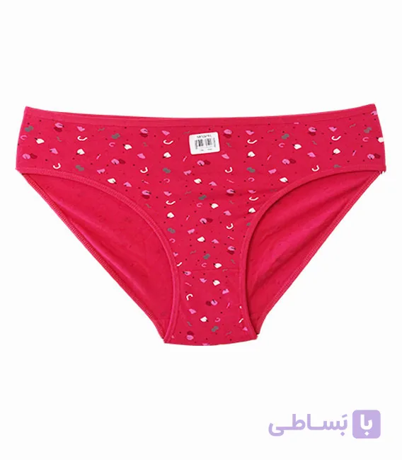 شورت زنانه اسلیپ نخی میسپل طرح اشکال مختلف کد 446